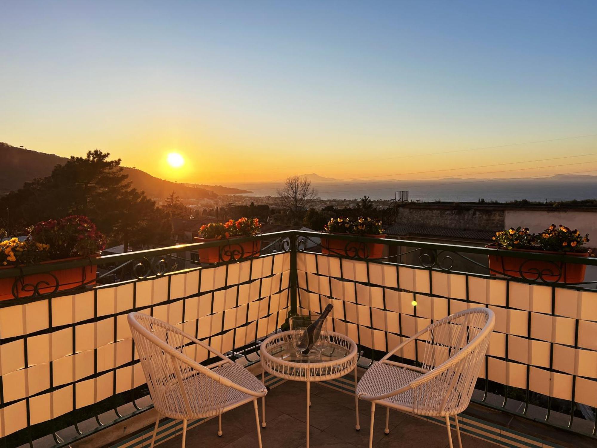 Maresca's Rooftop Sea View Sorrento *
